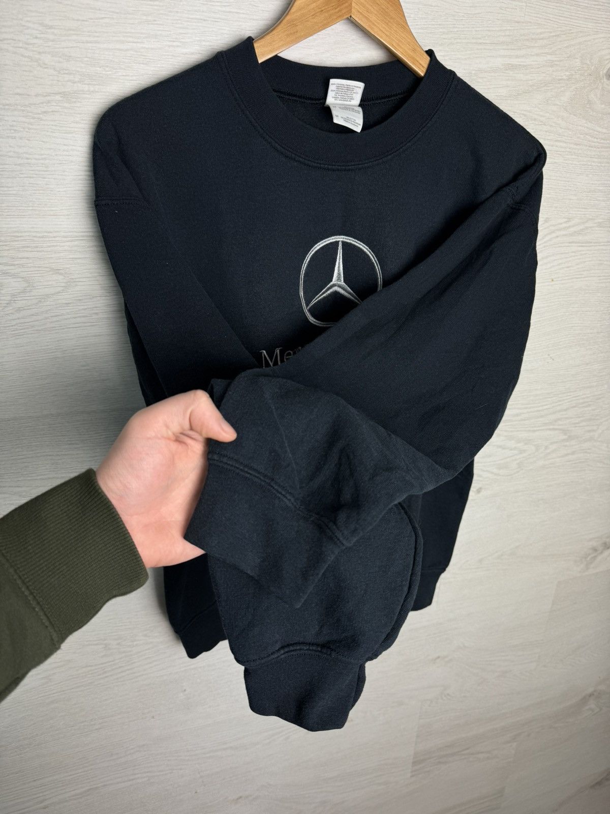 Mercedes-Benz Mercedes-Benz AMG Logo Sweatshirt Vintage Style Blue Size US M / EU 48-50 / 2 - 5 Thumbnail