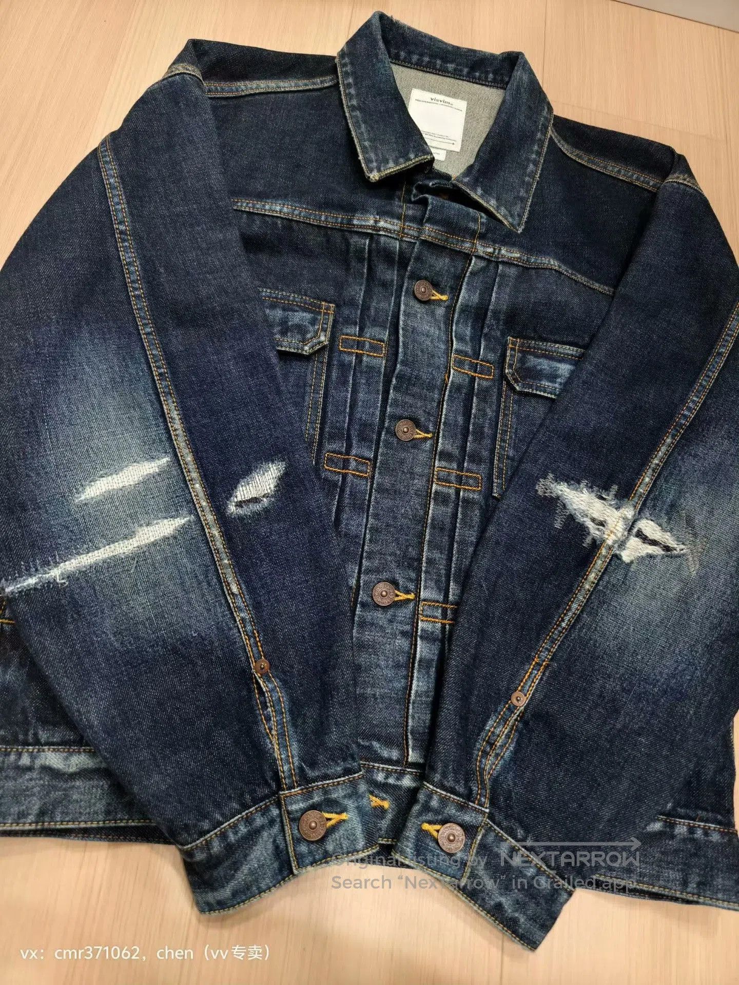 Visvim visvim 21SS 101xx Denim Jacket DMGD. Size US M / EU 48-50 / 2 - 4 Thumbnail
