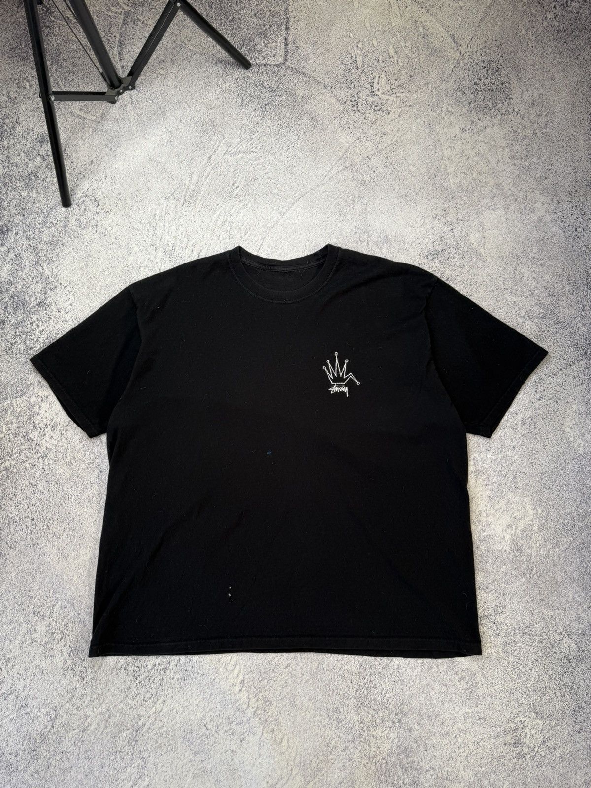 Stussy Vintage Stussy Crown T Shirt Y2K Size US XL / EU 56 / 4 - 2 Thumbnail