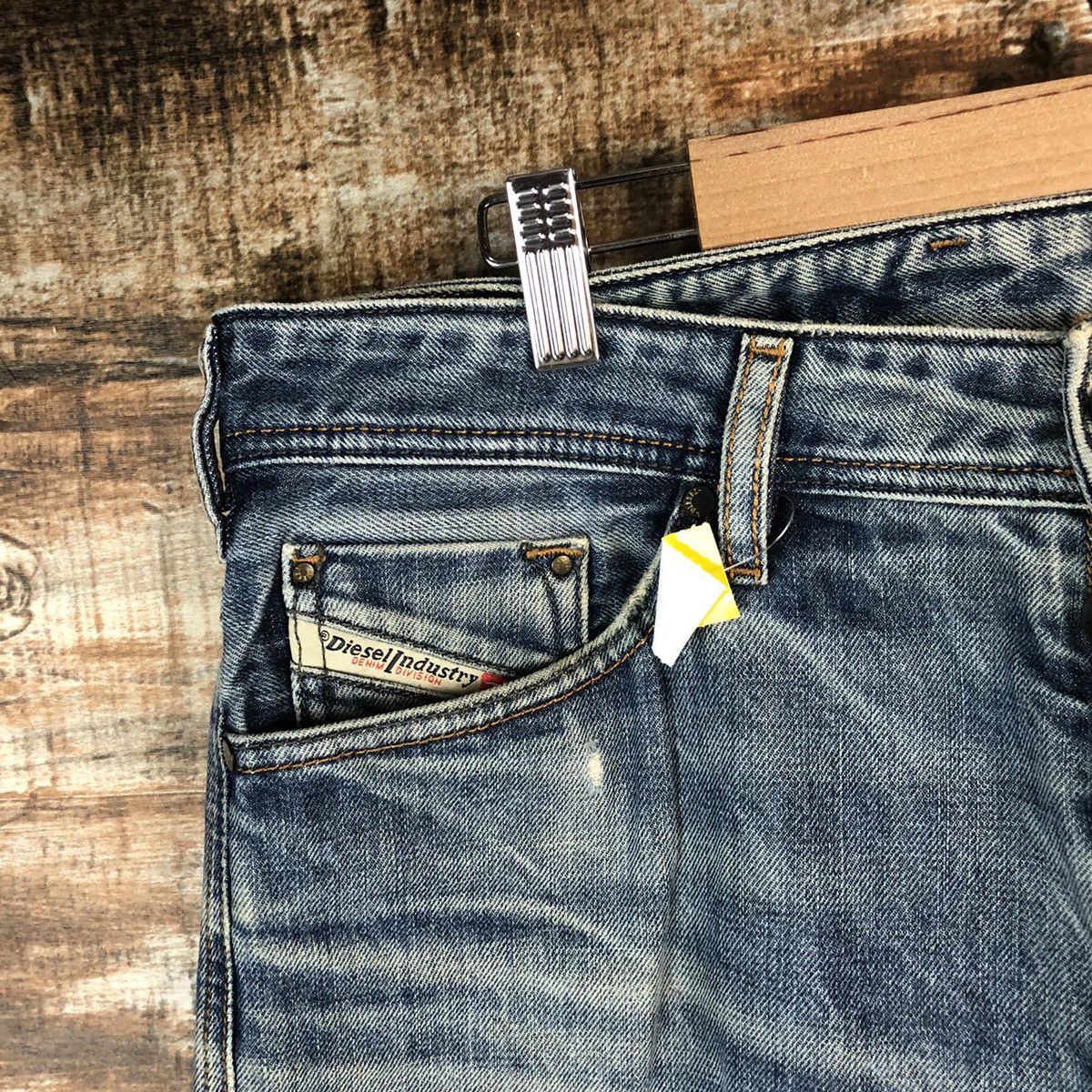 Diesel DL Diesel Industries faded Blue Denim Pants #C160 Size US 34 / EU 50 - 7 Thumbnail