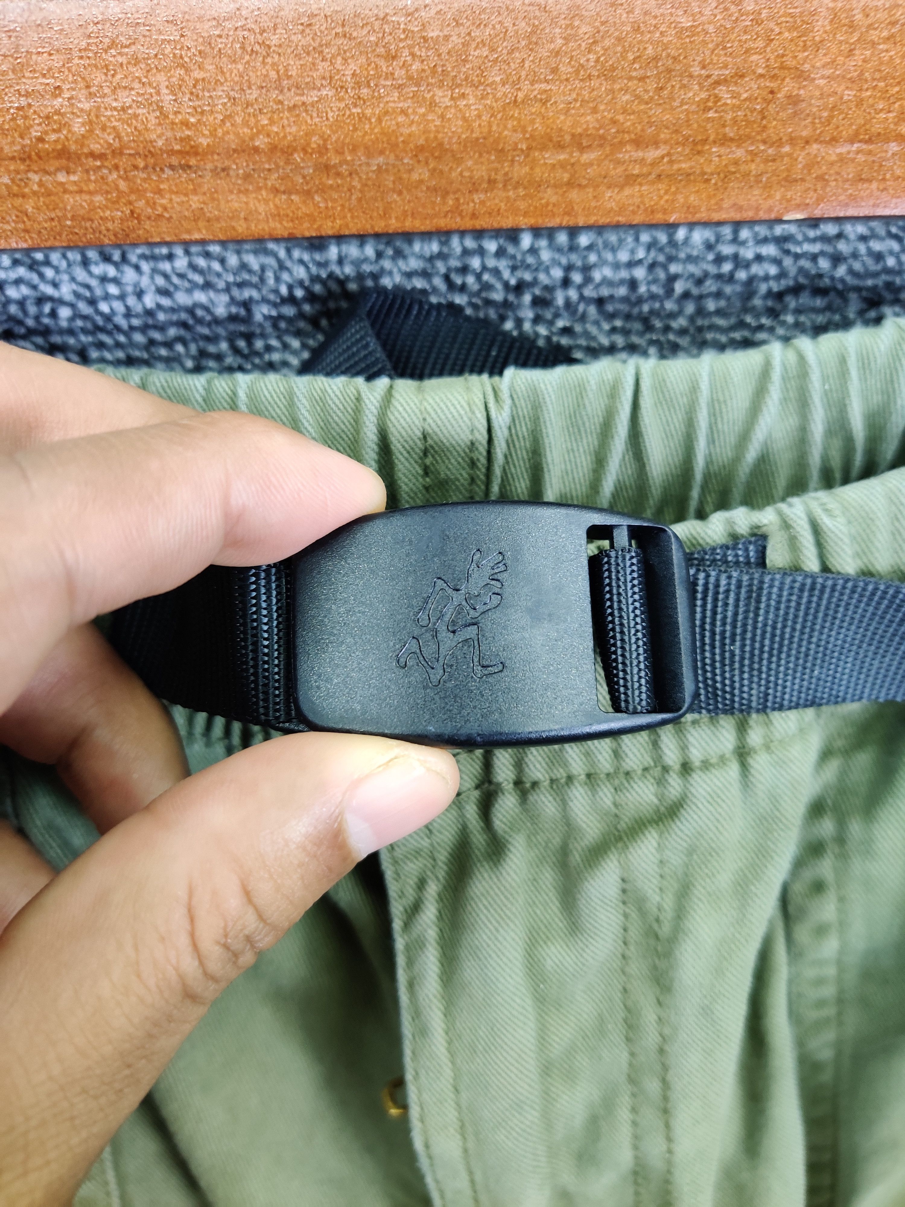 Gramicci Vintage Gramicci Loose Belt Tapered Loose Army Pants Size US 30 / EU 46 - 7 Thumbnail