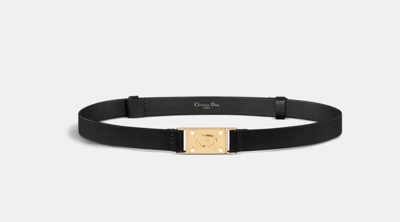 Dior o1w1db10325 Size: OS / B0577UB D-Treasure Belt in Black Size ONE SIZE - 2 Thumbnail