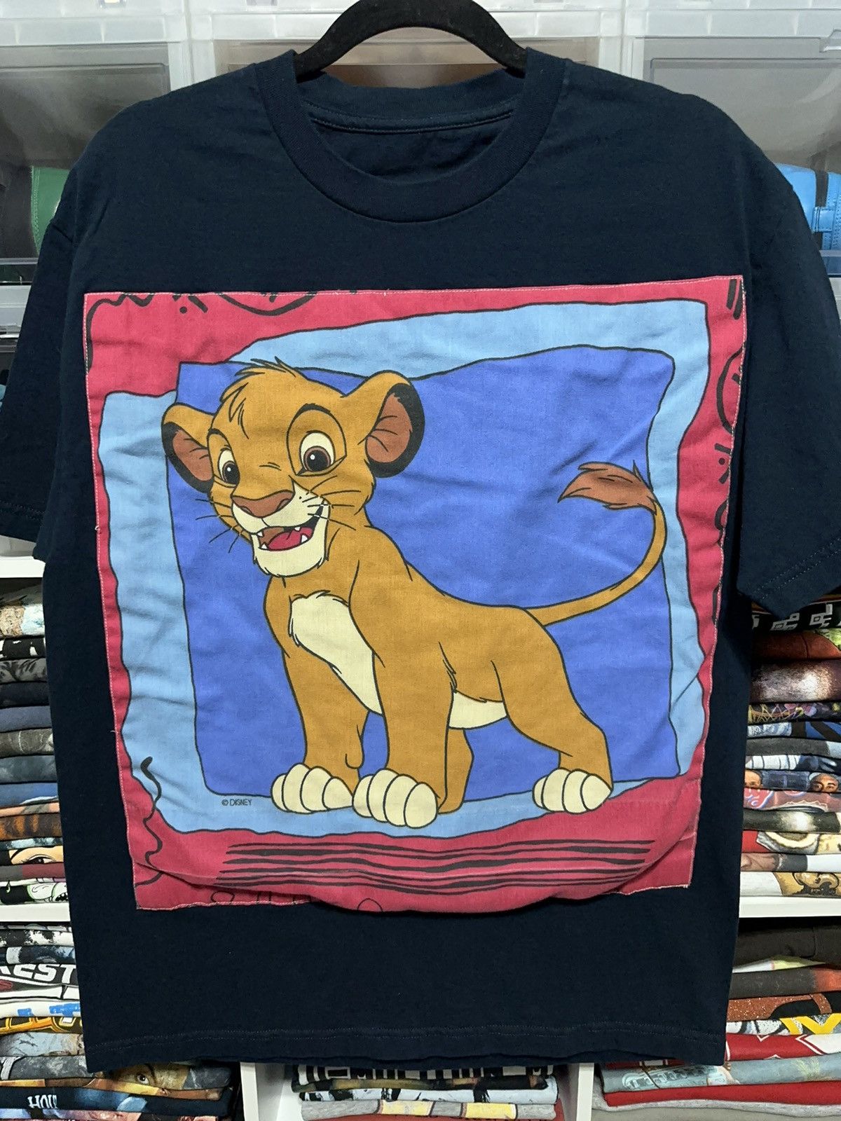 vintage Lion KING ワンピース Vintage The Lion King All Over Print Shirt Single Sti… - Gem