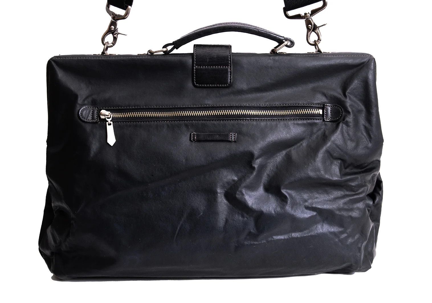 Jean Paul Gaultier Coated Doctor Bag in Black with Damage and Stains Size ONE SIZE - 5 Thumbnail