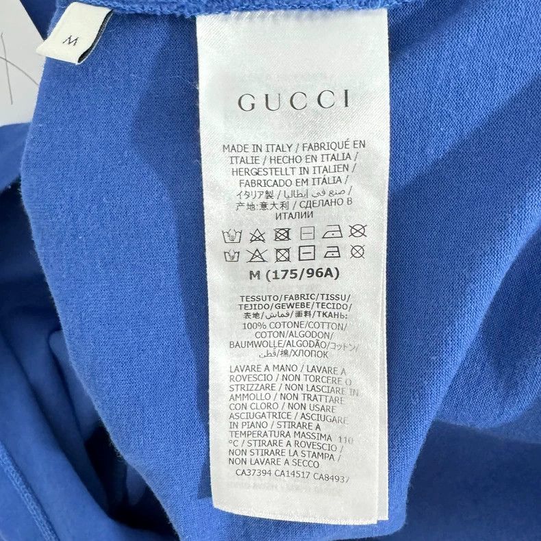 Gucci Gucci Blue, red and green logo short sleeves 2502-Nextarrow Size US M / EU 48-50 / 2 - 4 Thumbnail