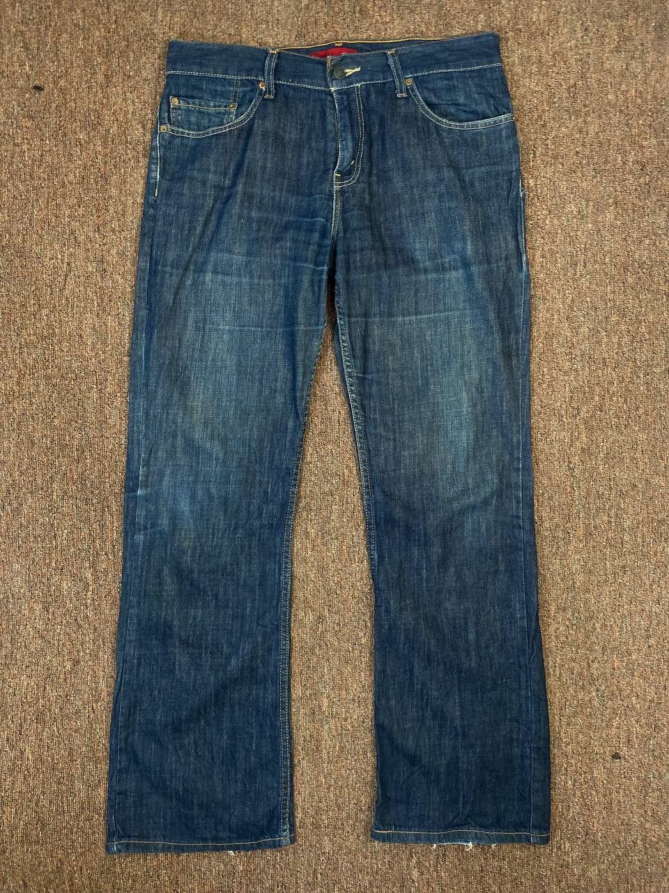 Levi's levis 527 bootcut flare distressed denim nice design Size US 36 / EU 52 - 8 Thumbnail