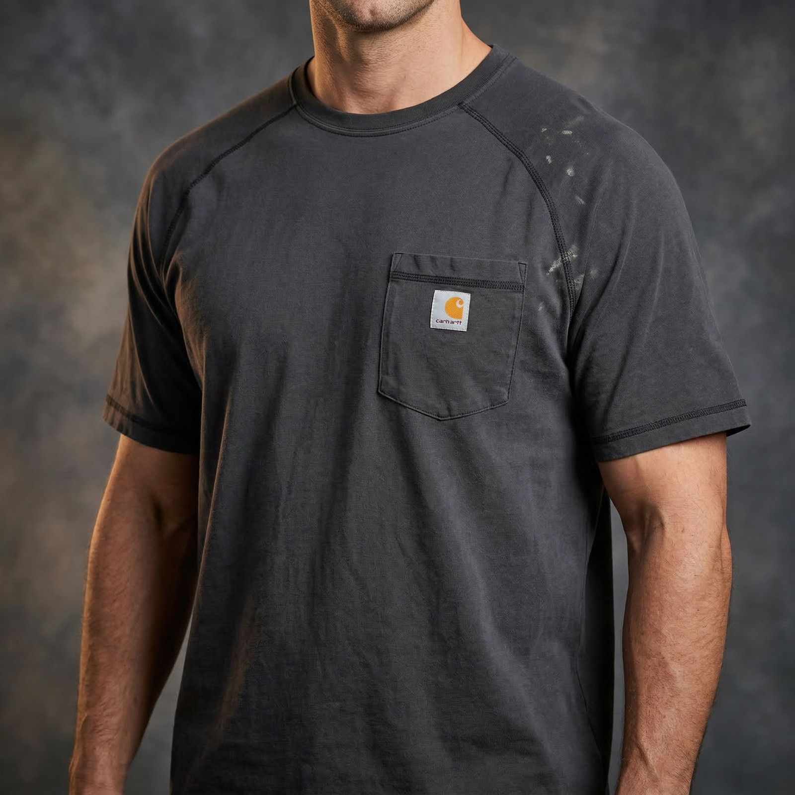 Carhartt Carhartt Men's Relaxed Fit Pocket T-Shirt Grey L Size US L / EU 52-54 / 3 - 1 Thumbnail