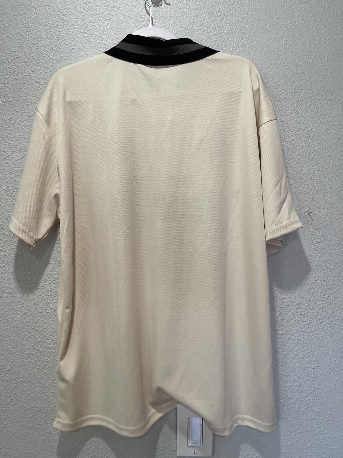 Other Disneyland Resort Beige Polo Shirt with Black Collar M Size ONE SIZE - 3 Thumbnail