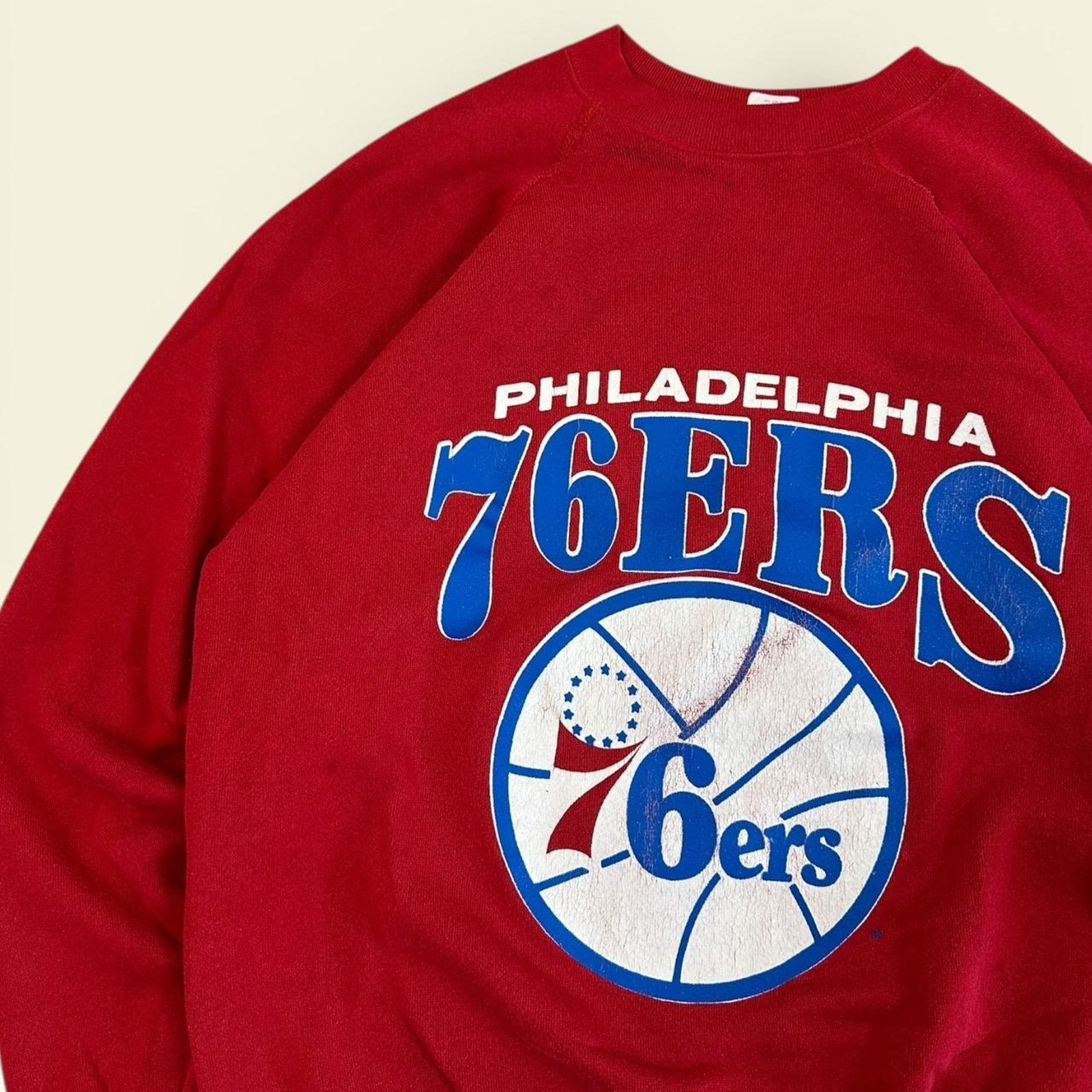 NBA × Vintage Vintage Philadelphia 76ers Sweatshirt Size US L / EU 52-54 / 3 - 2 Thumbnail