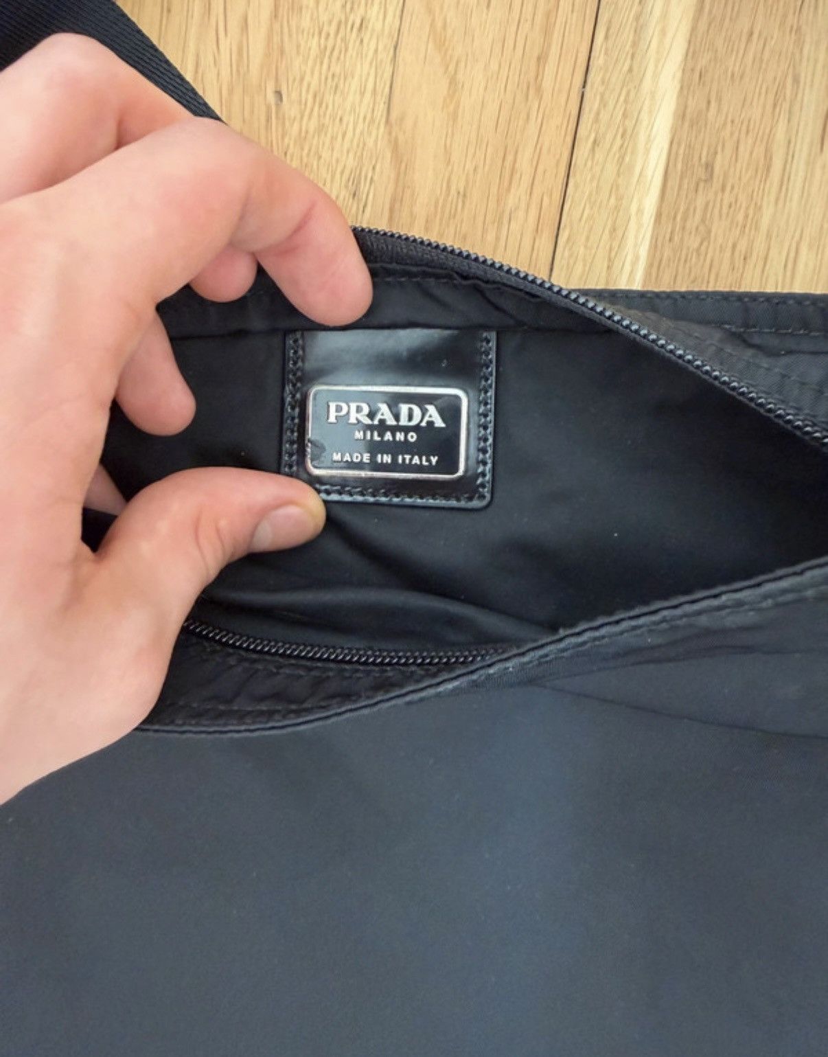 Prada Prada Nylon Messenger Size 30 - 4 Thumbnail