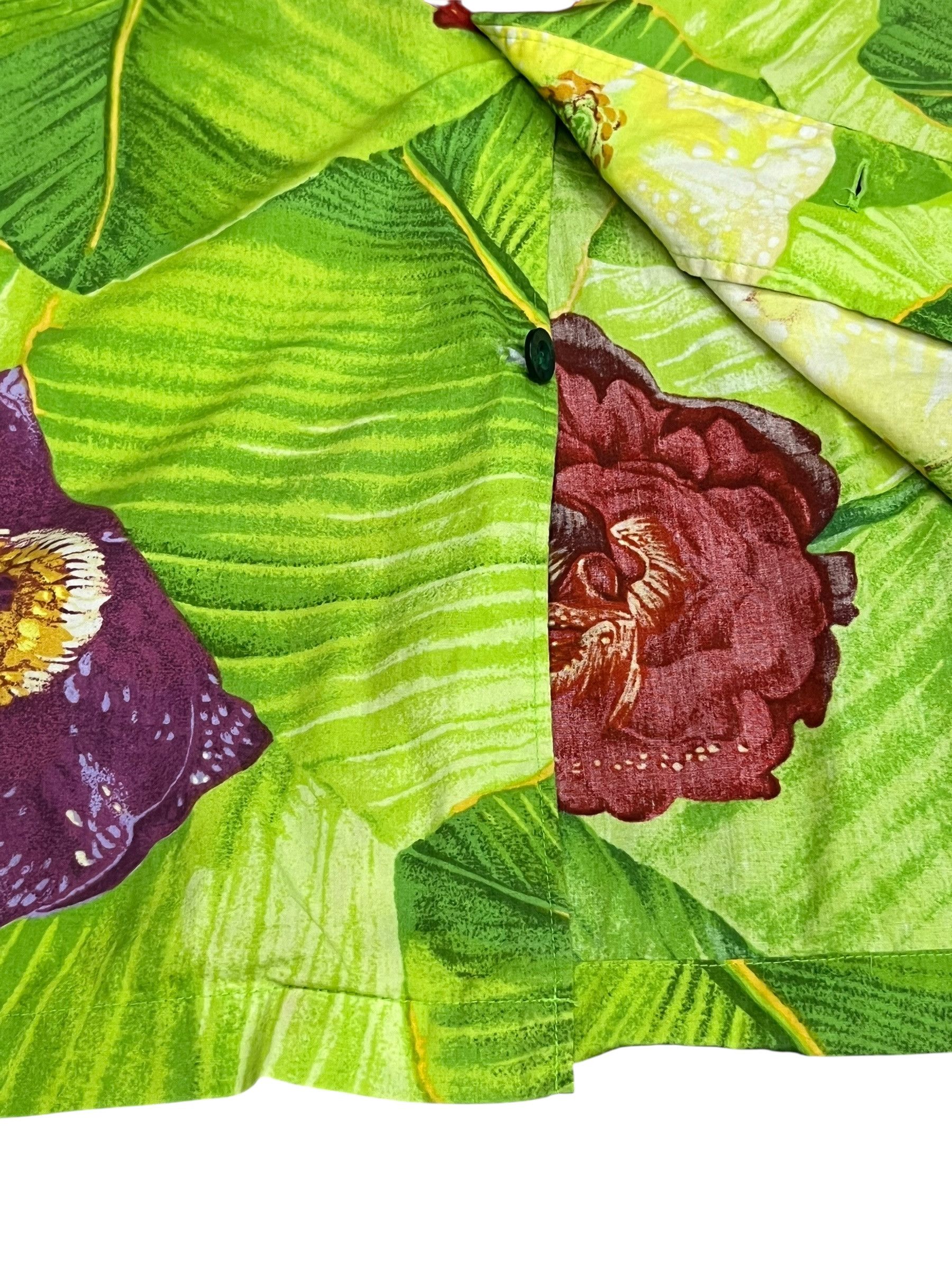 Kenzo Vintage Kenzo Water Lily Banana Leaf Shirt Pants Set Japan Size US L / EU 52-54 / 3 - 11 Thumbnail