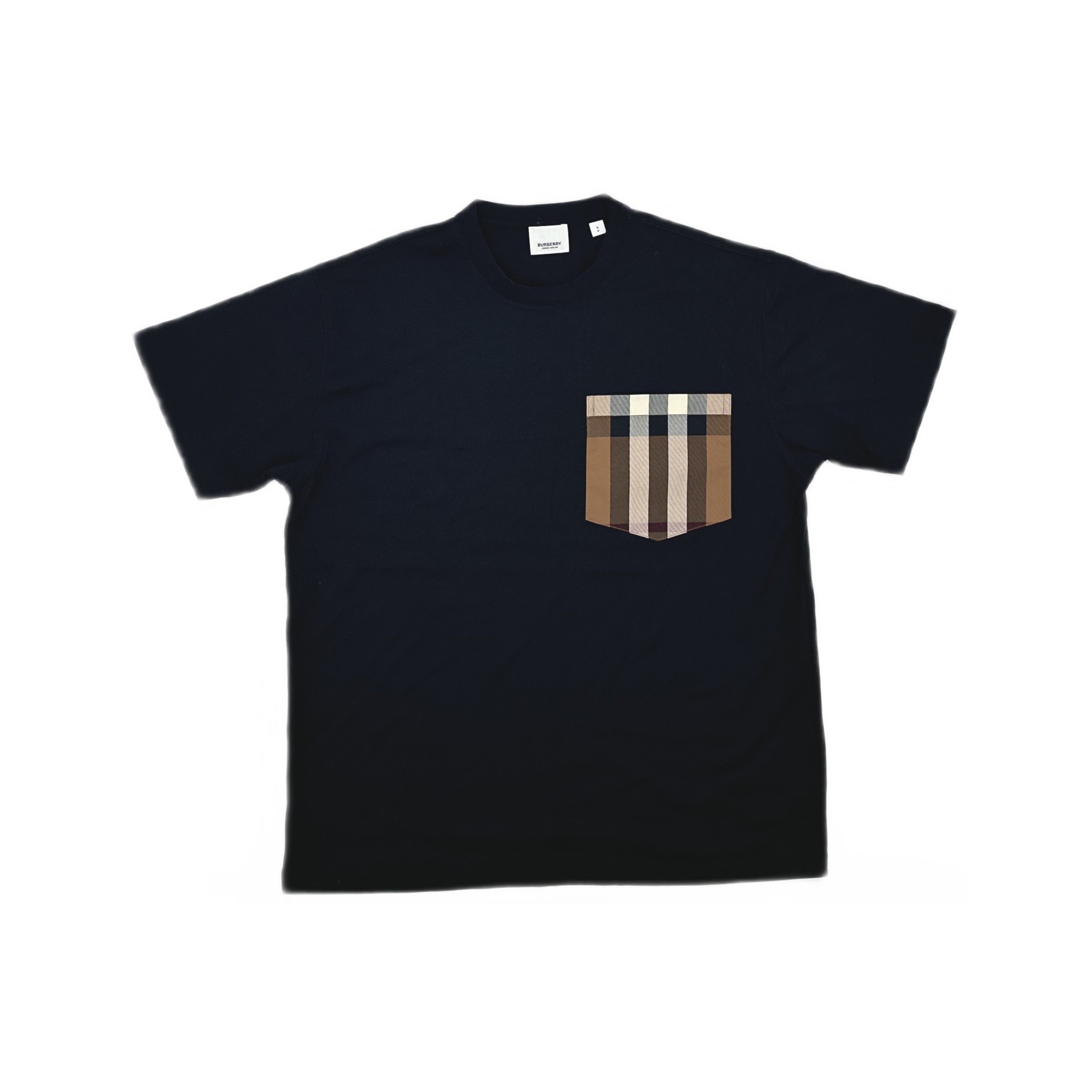Burberry Burberry Check Pocket T-Shirt Size S Size S / US 4 / IT 40 - 1 Thumbnail