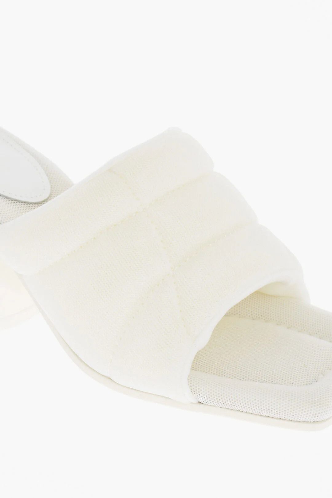 Maison Margiela og1mm0426 Padded Mules in White Size US 8 / IT 38 - 4 Thumbnail