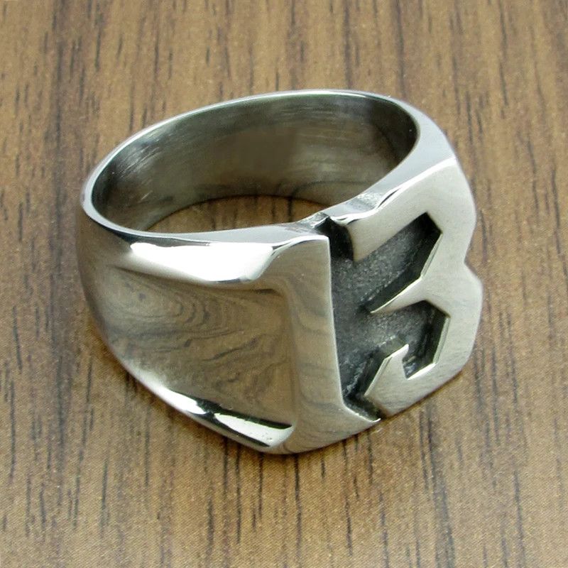 Designer × Jewelry Number 13 Ring Size ONE SIZE - 4 Thumbnail