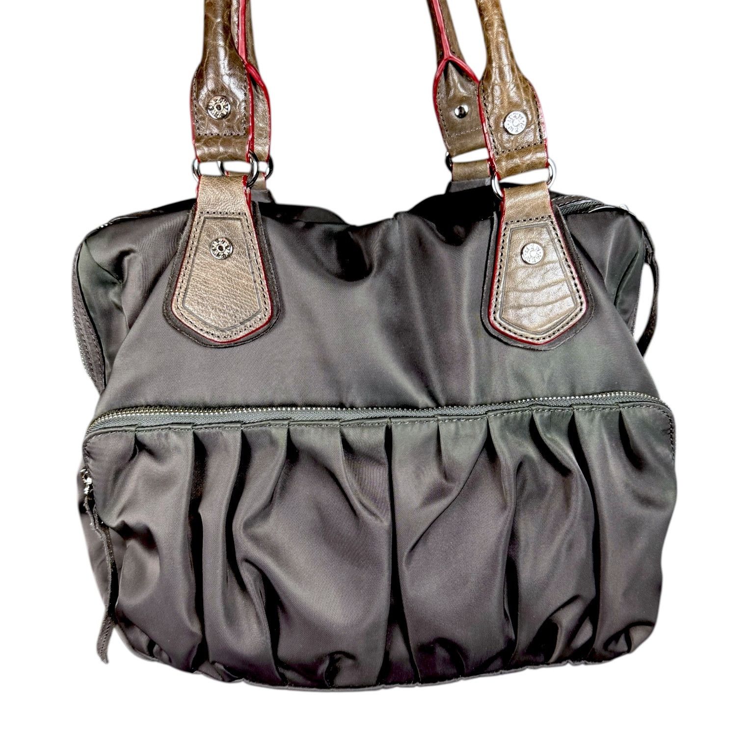 Other MZ Wallace Jane Gray with Pink Lining Handbag - $295 retail Size ONE SIZE - 2 Thumbnail