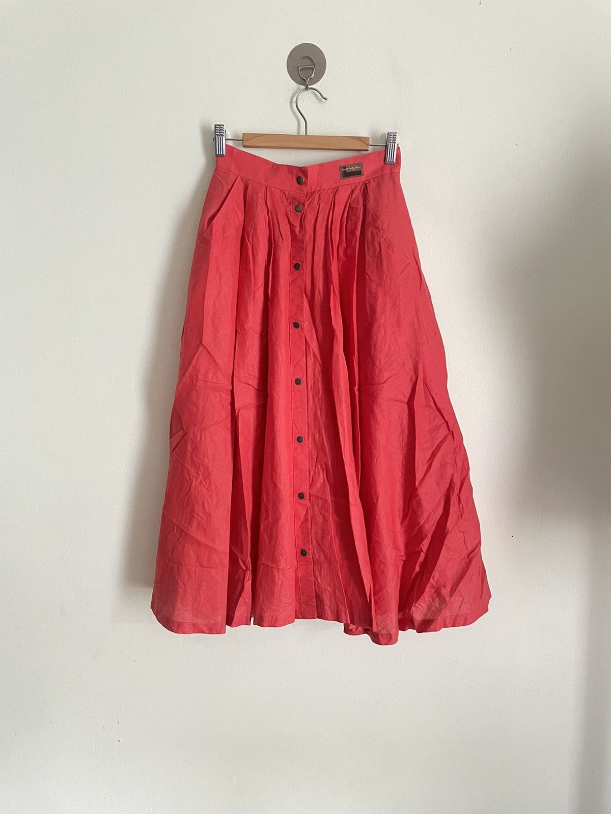 Lancel Lancel Wrap Button Skirts Size 25" / US 0 / IT 36 - 1 Thumbnail