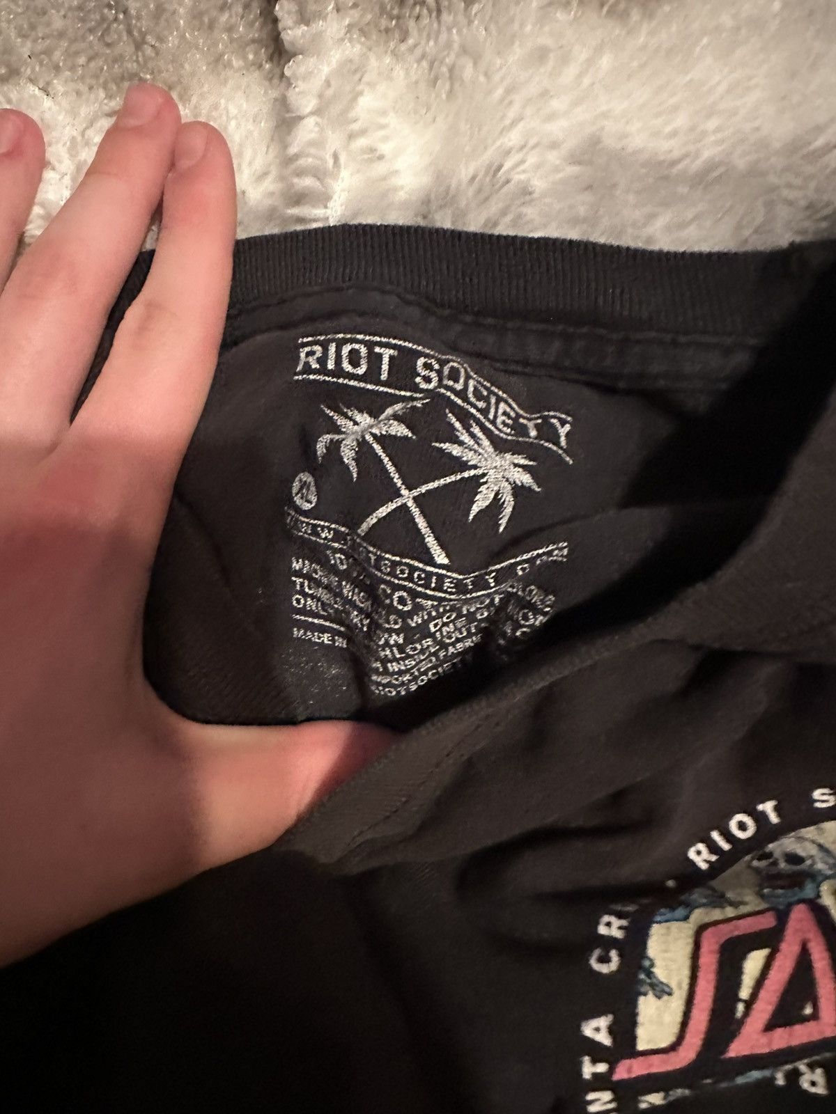 Riot Society × Santa Cruz Skateboards Riot Society x Santa Cruz Longsleeve Size US XL / EU 56 / 4 - 3 Thumbnail