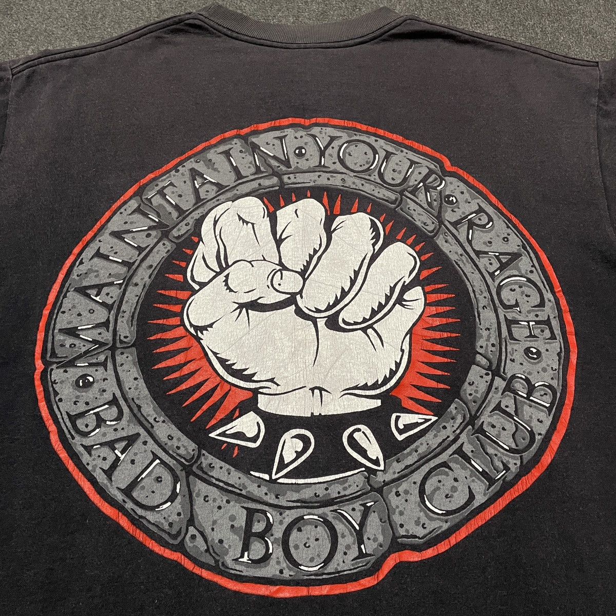 Vintage Vintage Bad Boy Club Maintain Your Rage Big Logo T-shirt Size US L / EU 52-54 / 3 - 2 Thumbnail