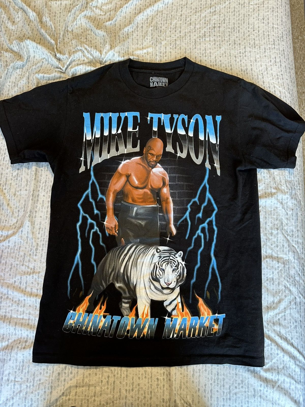 Chinatown Market Tyson Tiger T Shirt CHINATOWN MARKET Mike Tyson