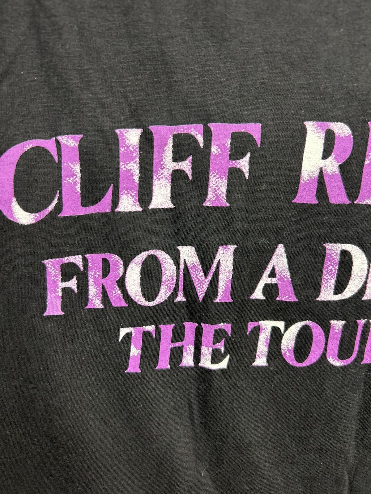 Band Tees Vintage 90s Cliff Richard From a Distance The Tour 1990 Tee Size US M / EU 48-50 / 2 - 12 Thumbnail