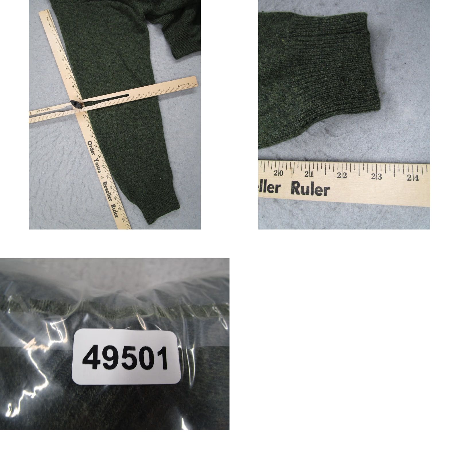 Vintage VINTAGE Western Island Sweater Mens Large Green Heather V-Neck Knit Pullover Wool Nylon Casual Retro Size US L / EU 52-54 / 3 - 8 Thumbnail