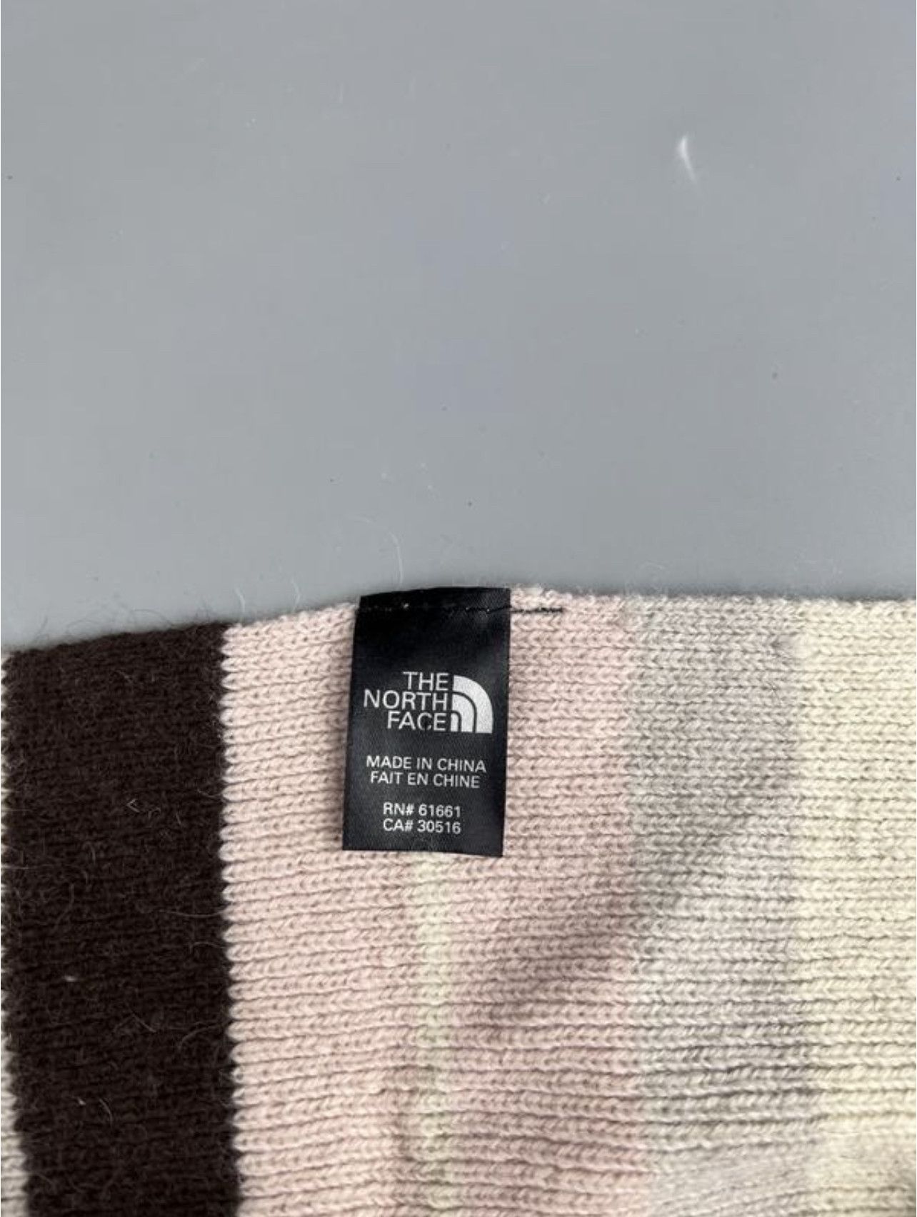 The North Face The North Face Striped Wool Angora Scarf One Size Multicolor Size ONE SIZE - 3 Thumbnail