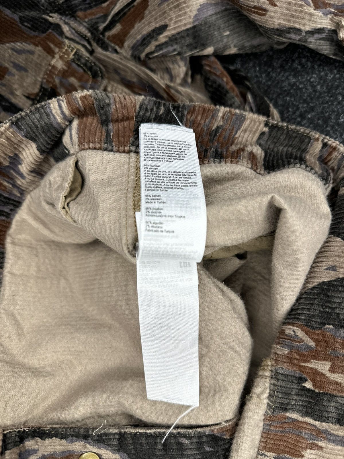Allsaints AllSaints Castleford Corduroy Shirt Overshirt Brown Pattern Size US S / EU 44-46 / 1 - 13 Thumbnail