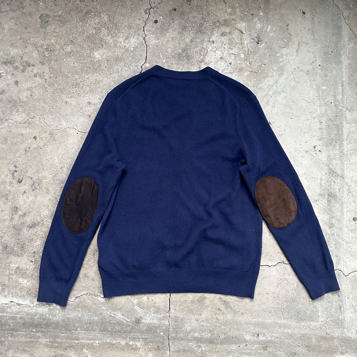 Polo Ralph Lauren Polo Ralph Lauren Vintage Mens Merino Wool Knit Cardigan Size US L / EU 52-54 / 3 - 6 Thumbnail