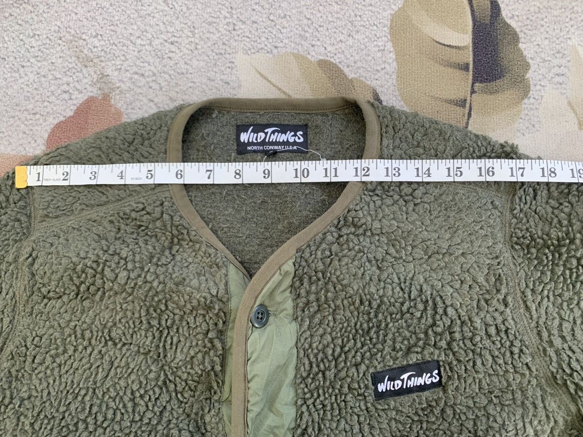 Wild Things WildThings North Conway Usa Olive Pile Fleece Jacket Size US S / EU 44-46 / 1 - 10 Thumbnail