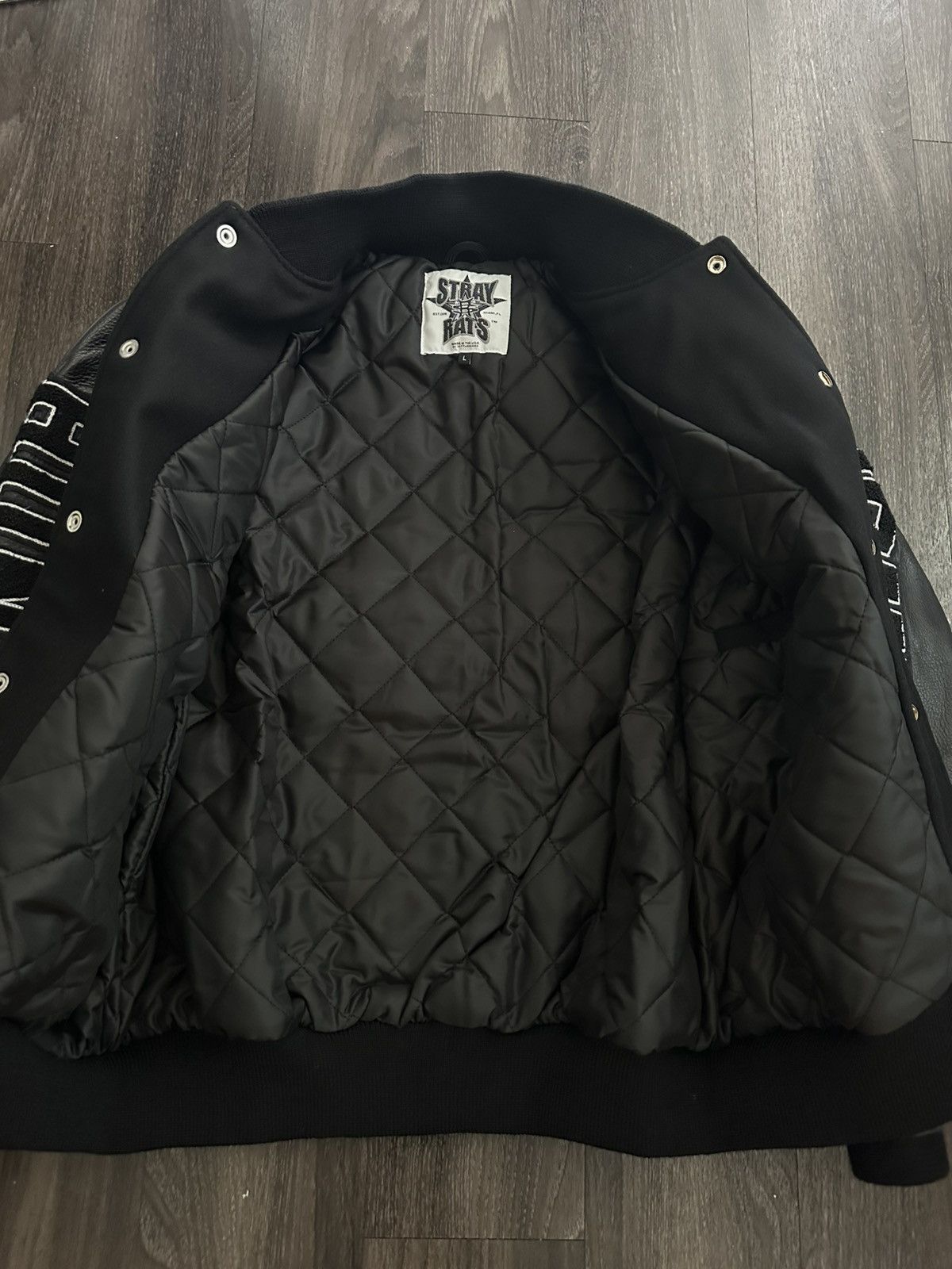 Bounty Hunter Bounty Hunter x Stray Rats Varsity Jacket NEW Large Size US L / EU 52-54 / 3 - 7 Thumbnail