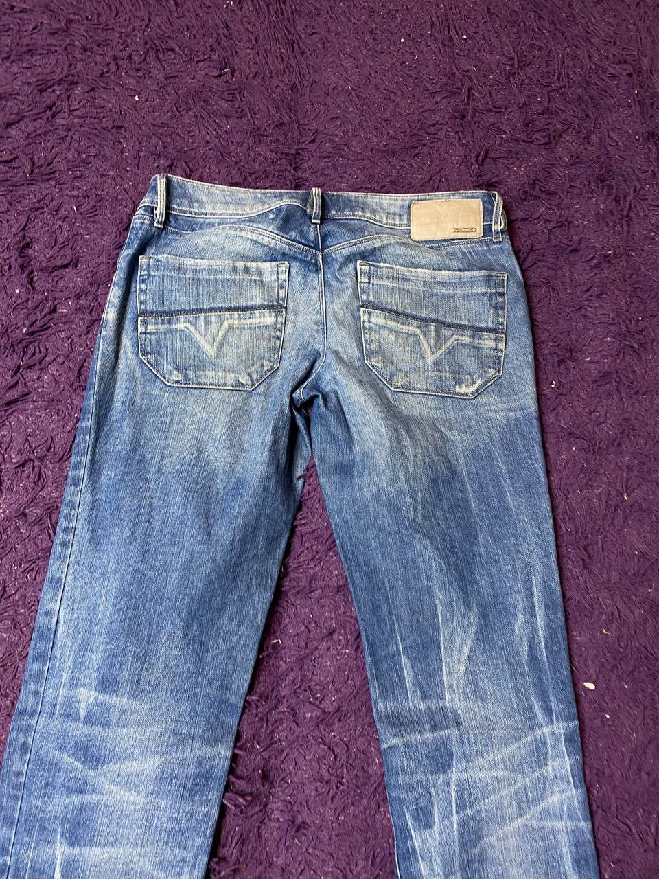 Diesel Vintage Y2K Diesel jeans denim streetwear style Size 27" / US 4 / IT 40 - 21 Thumbnail