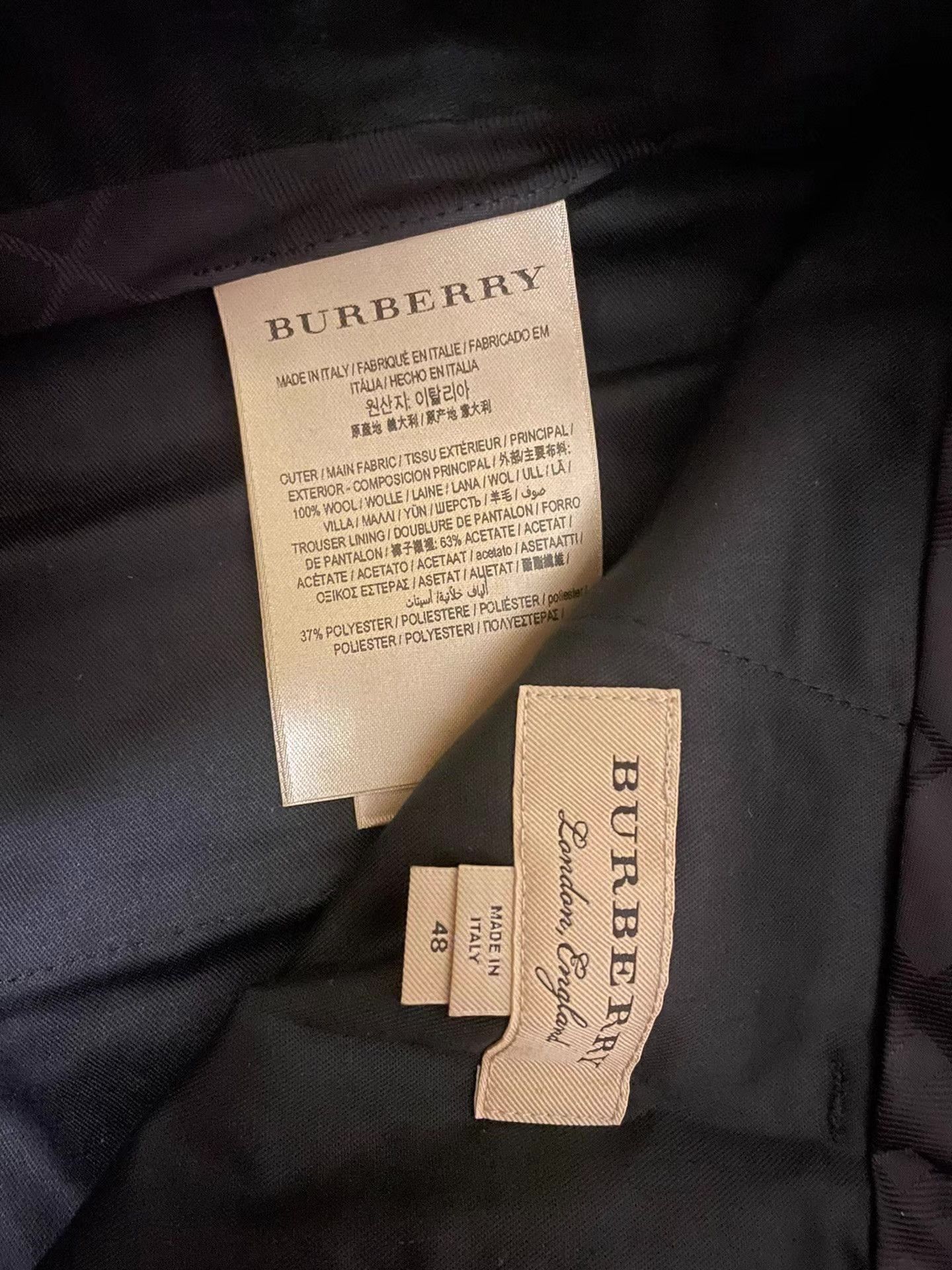 Burberry Burberry wool casual trousers Size US 32 / EU 48 - 6 Thumbnail