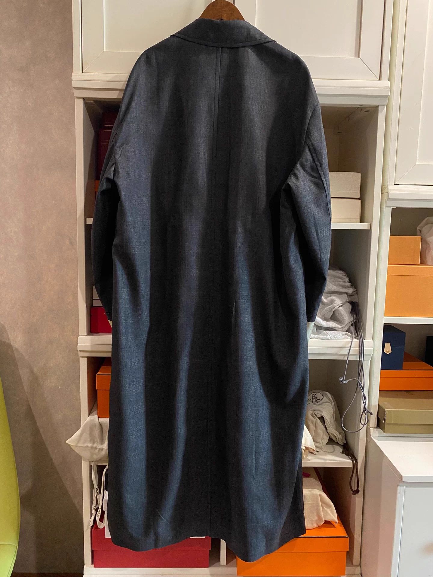 Prada Prada 25ss Wool Unisex 40 Slim Coat Size US XXS / EU 40 - 2 Thumbnail