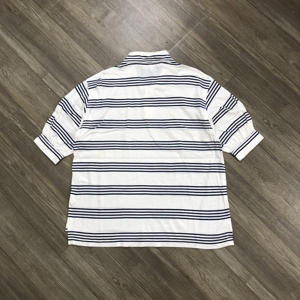 Dior × Vintage Vintage 80s Christian Dior Sport Luxury Striped Polo Shirt Size US M / EU 48-50 / 2 - 10 Thumbnail