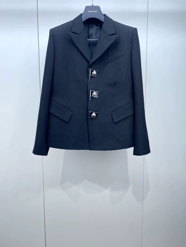 Louis Vuitton Louis Vuitton Black Show blazer Size 48R - 1 Thumbnail