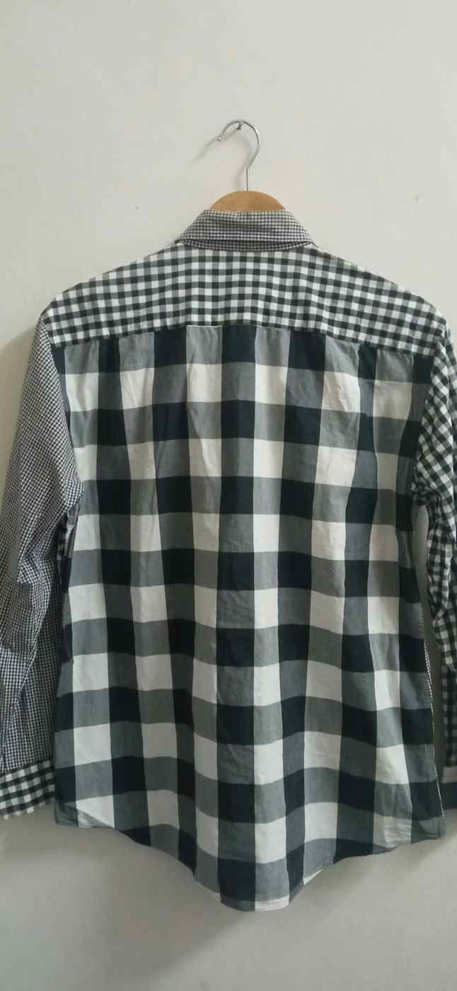 Issey Miyake 🔥🔥 Rare Vintage Issey Miyake Checked Shirt Size US L / EU 52-54 / 3 - 2 Thumbnail