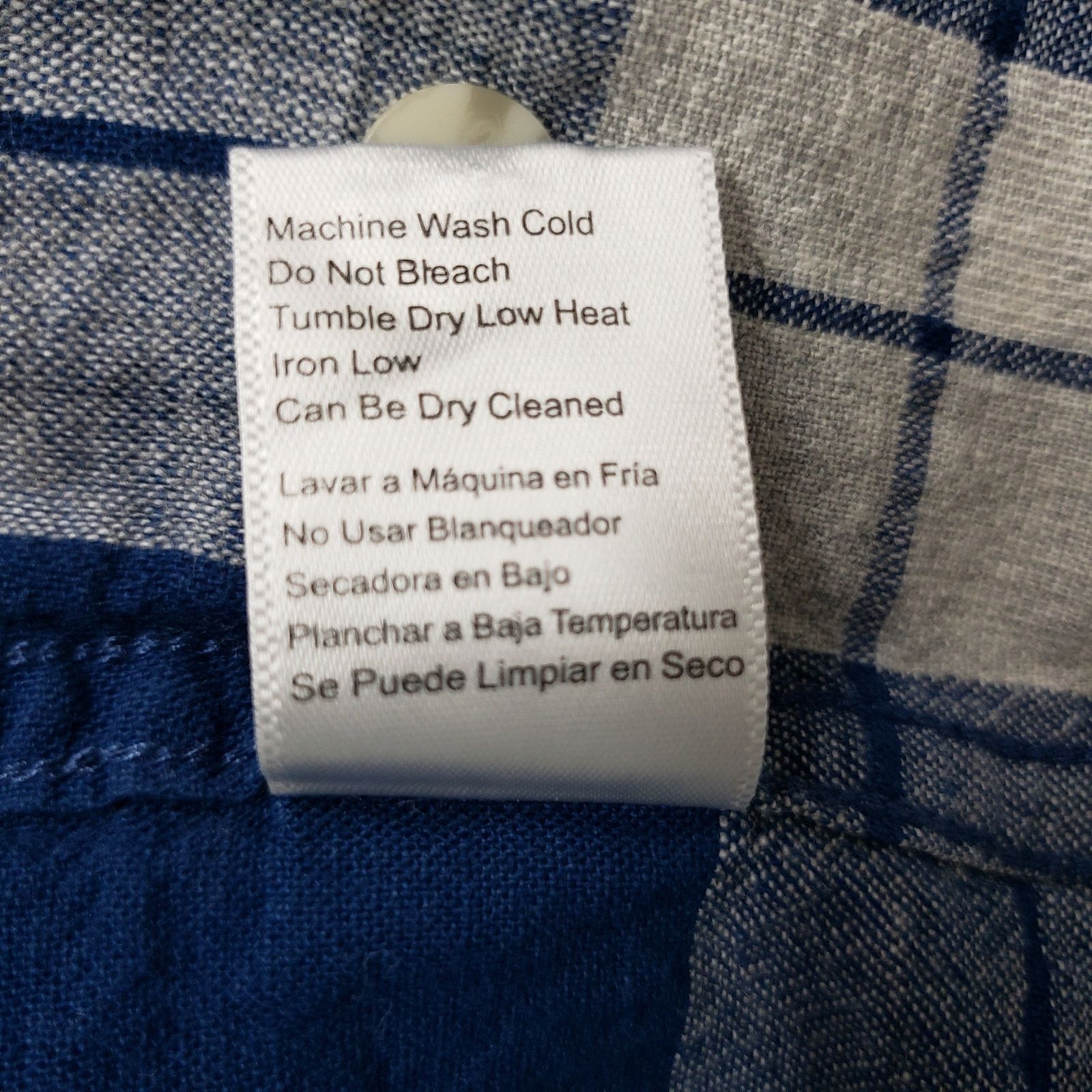 JACHS NY Jachs Linen Blend Shirt Plaid Pockets Long Sleeve M Size US M / EU 48-50 / 2 - 12 Thumbnail