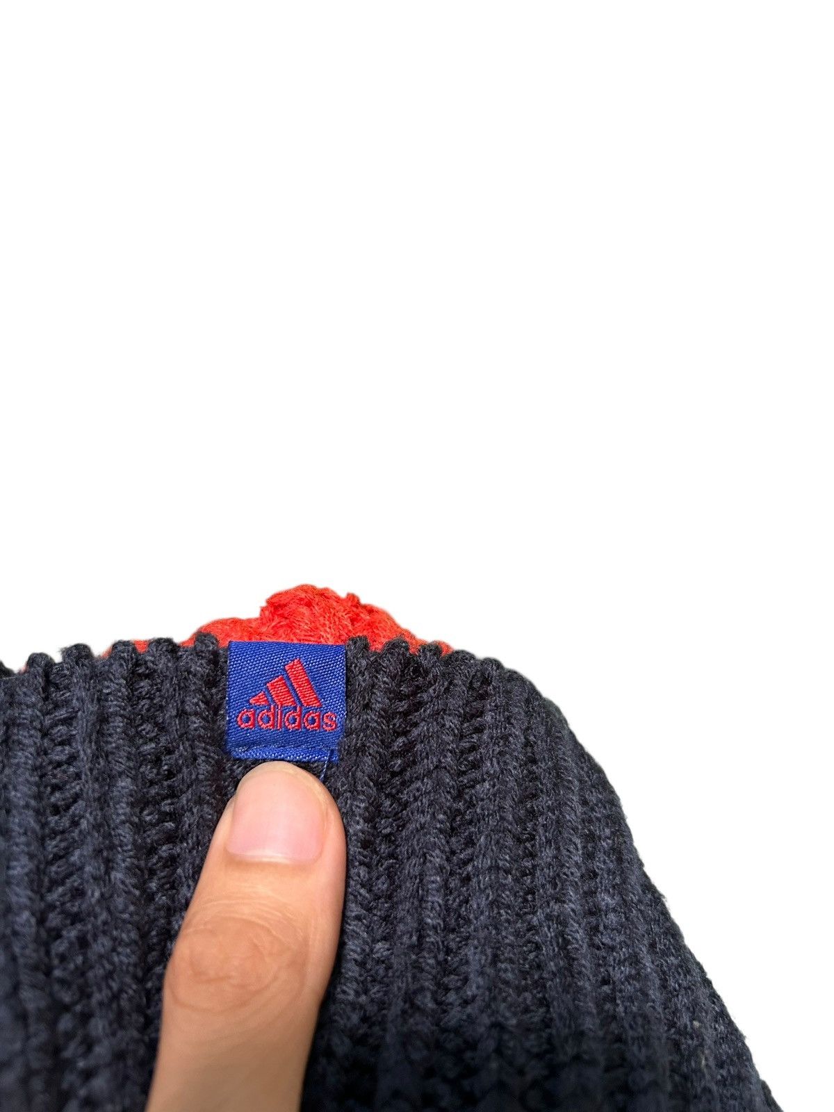 Adidas × Japanese Brand × Vintage Vintage Adidas Balaclava Masked Knitted big Beanie Rare Size ONE SIZE - 6 Thumbnail