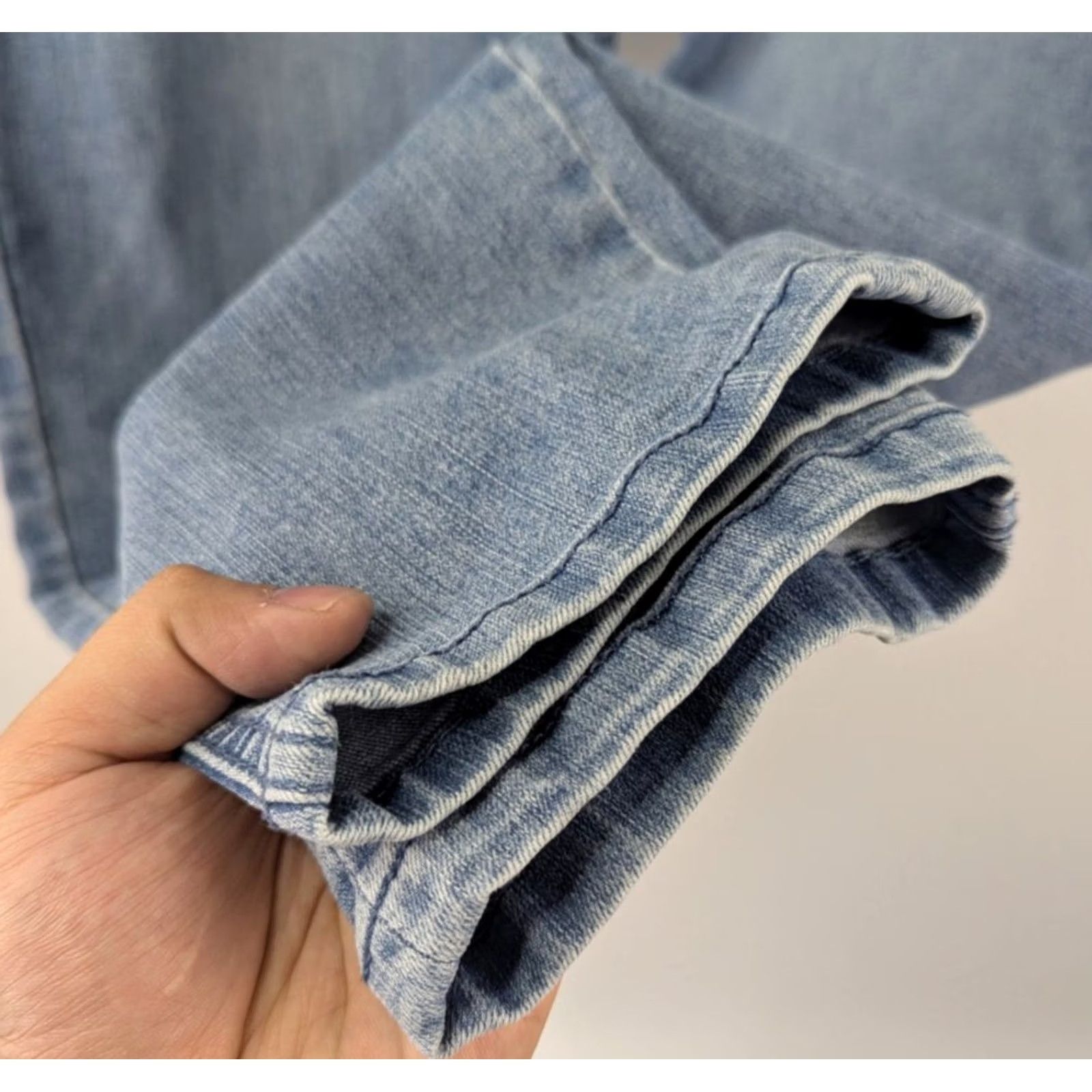 Vintage Democracy Ab Technology Slim Ankle Jeans Blue Medium Wash Womens Size 14 Size 36" / US 14 / IT 50 - 2 Thumbnail