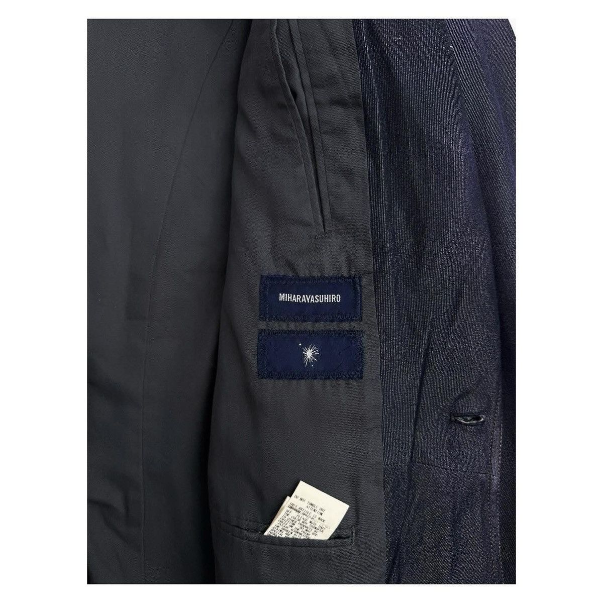Maison MIHARA YASUHIRO Miharayasuhiro Denim/Purple Coat Size US M / EU 48-50 / 2 - 7 Thumbnail