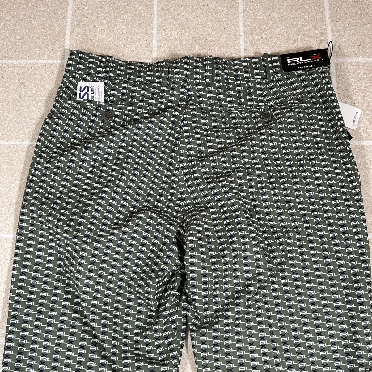 RLX Ralph Lauren RLX Ralph Lauren All-Over Print Golf Pants 34x34 Green NWT Size US 34 / EU 50 - 5 Thumbnail