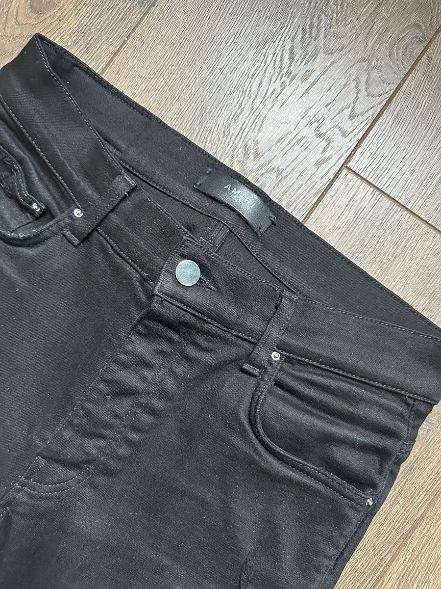 Amiri Amiri Black Jeans Size US 30 / EU 46 - 2 Thumbnail