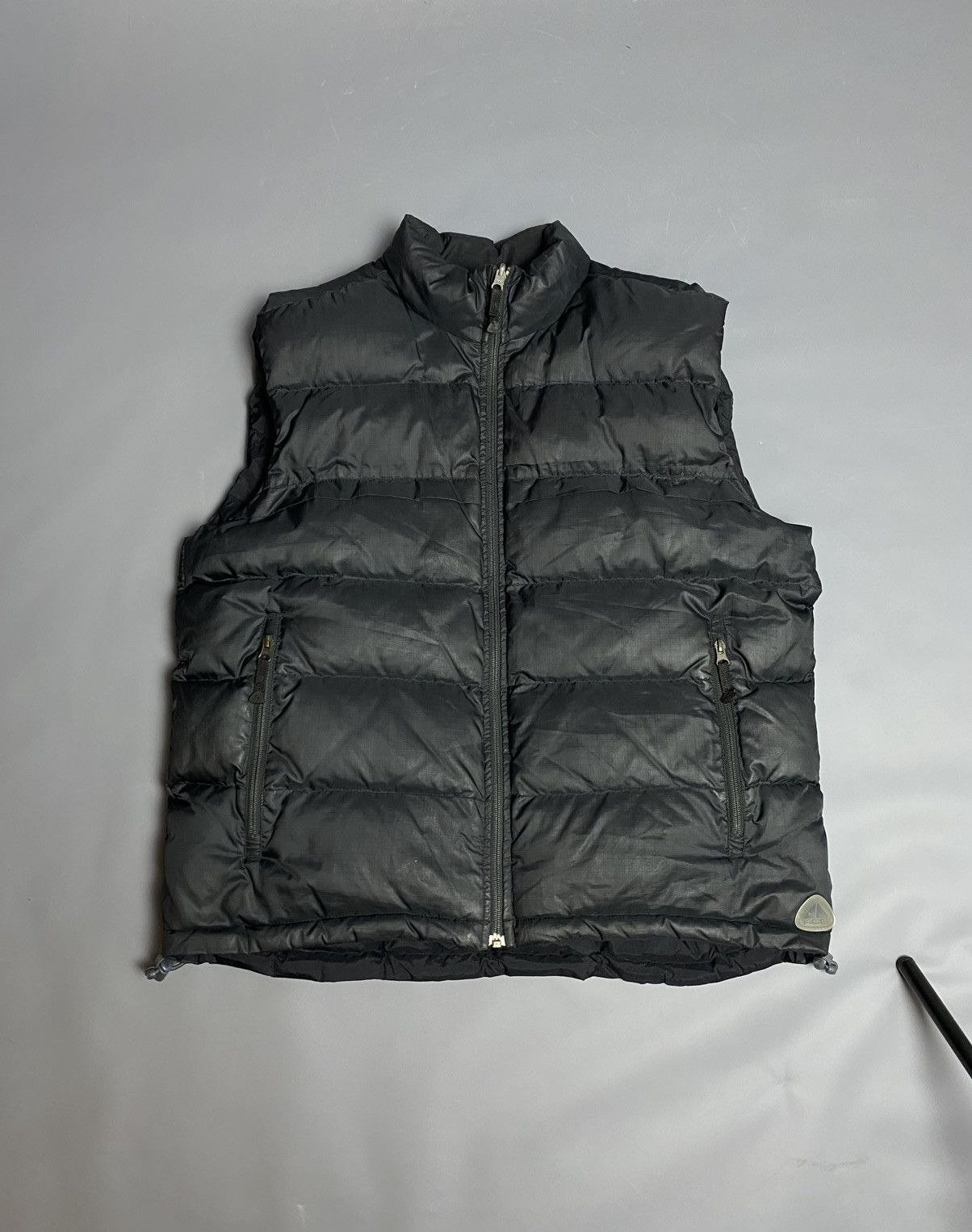 Nike Vintage 00s Nike ACG Down Reversible Black Vest Puffer L Size US L / EU 52-54 / 3 - 1 Thumbnail
