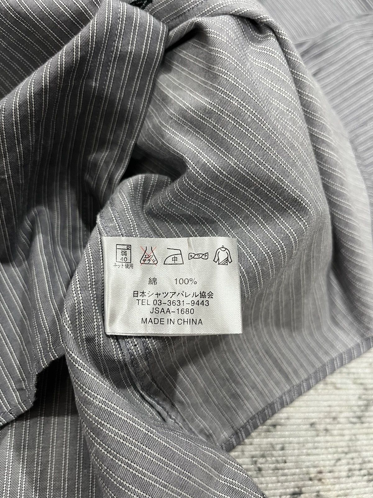 Yohji Yamamoto SACSNY Y’SACCS by Yohji Yamamoto Stripe Button Up Size US M / EU 48-50 / 2 - 6 Thumbnail