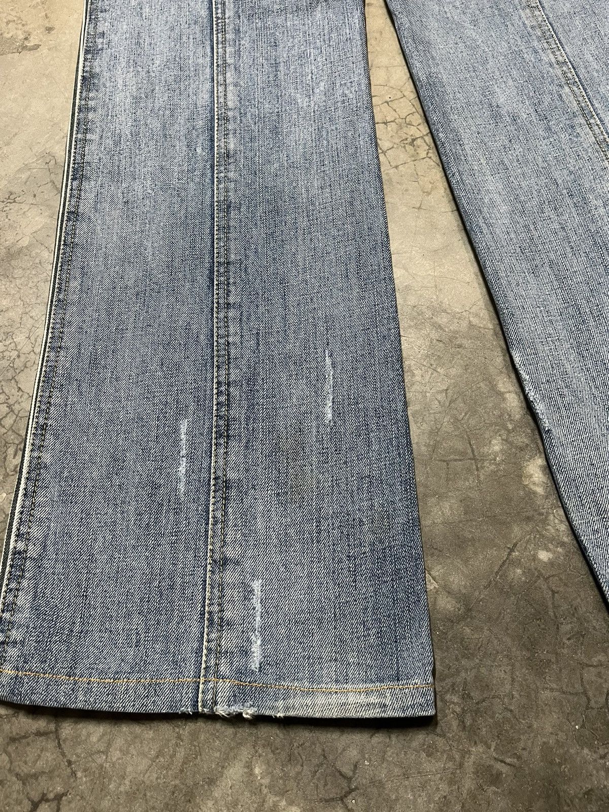 Hysteric Glamour Distressed Nicole Club for men Reconstructed hickory stripe Size US 32 / EU 48 - 15 Thumbnail