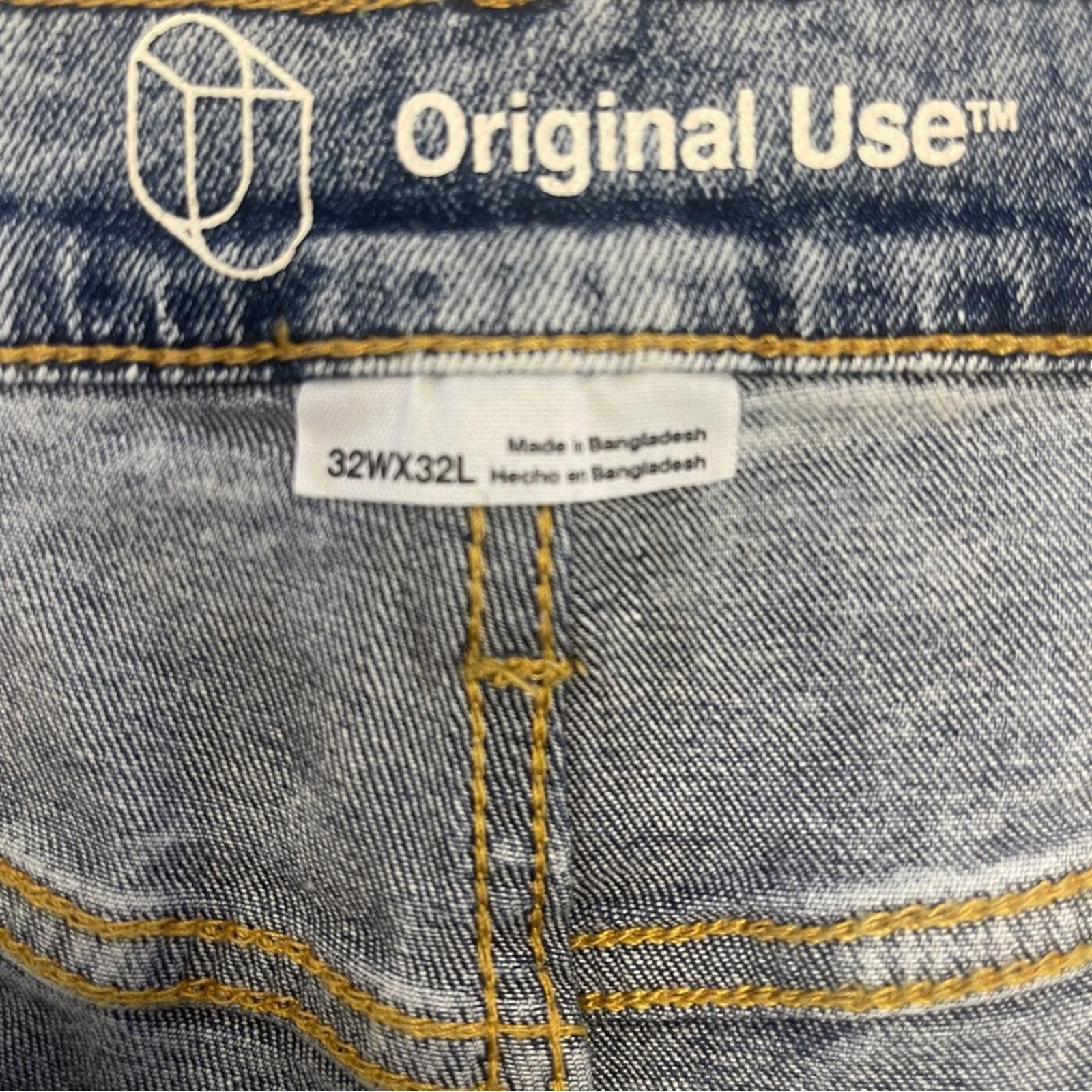 Other Original Use Men's Gray Jeans 32x32 Size US 32 / EU 48 - 3 Thumbnail