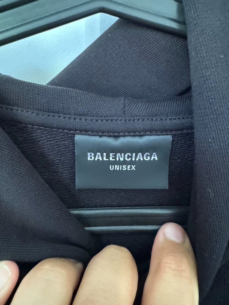 Balenciaga Balenciaga size 2 Black graffiti logo sweatshirt Size US M / EU 48-50 / 2 - 3 Thumbnail