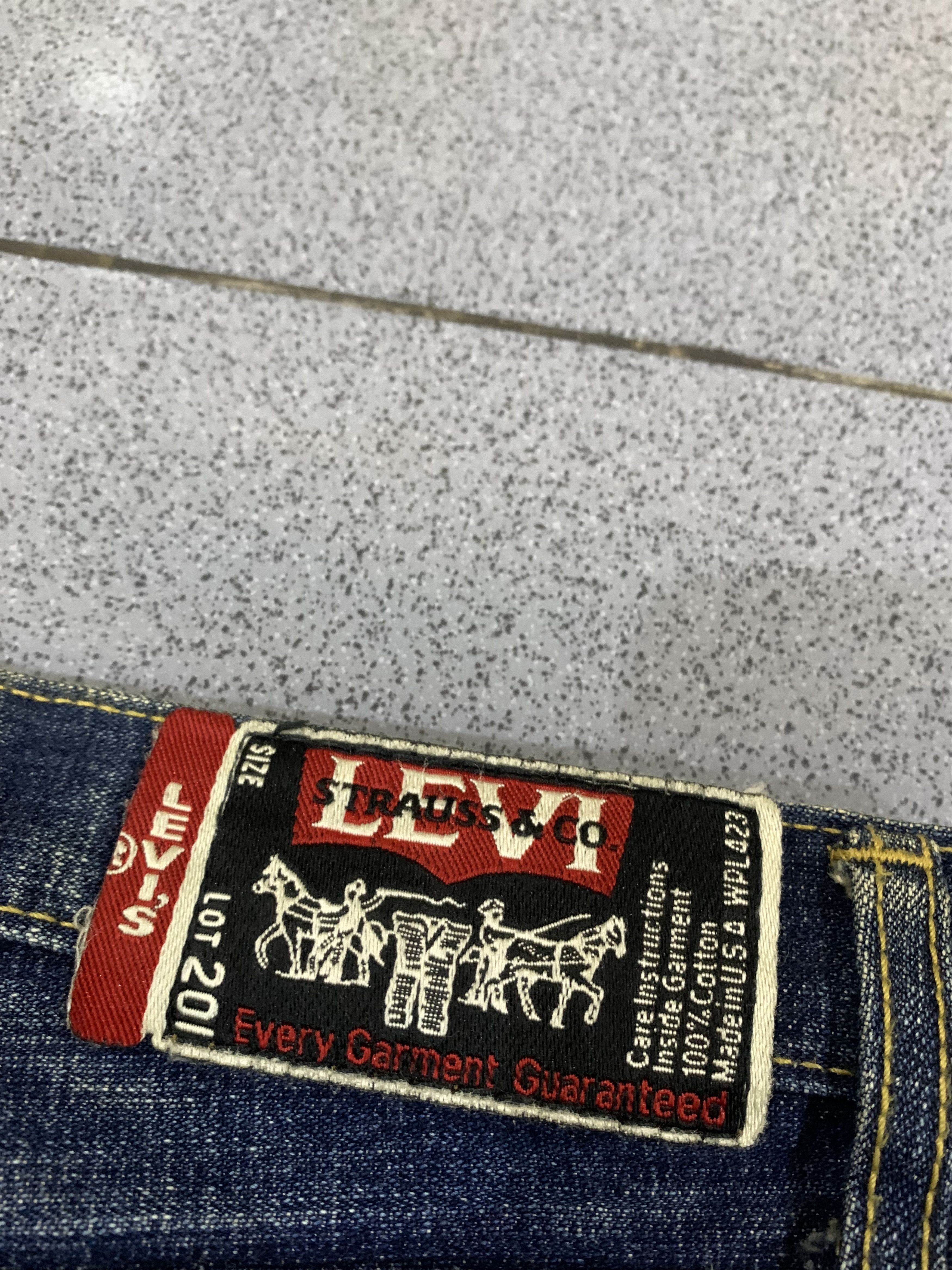 Levi's × Levi's Vintage Clothing × Vintage VTG Levi's 201 Denim Jeans Size US 32 / EU 48 - 2 Thumbnail