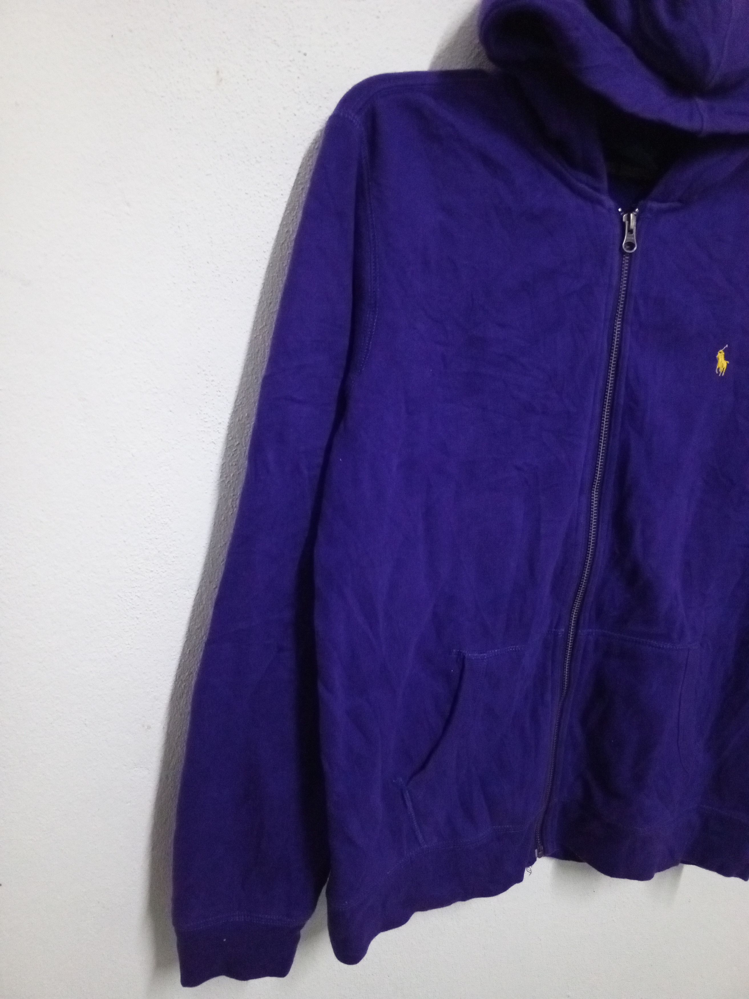 Polo Ralph Lauren Y2K POLO RALPH LAUREN HODDIES ZIPPER PONY YELLOW Size US L / EU 52-54 / 3 - 2 Thumbnail