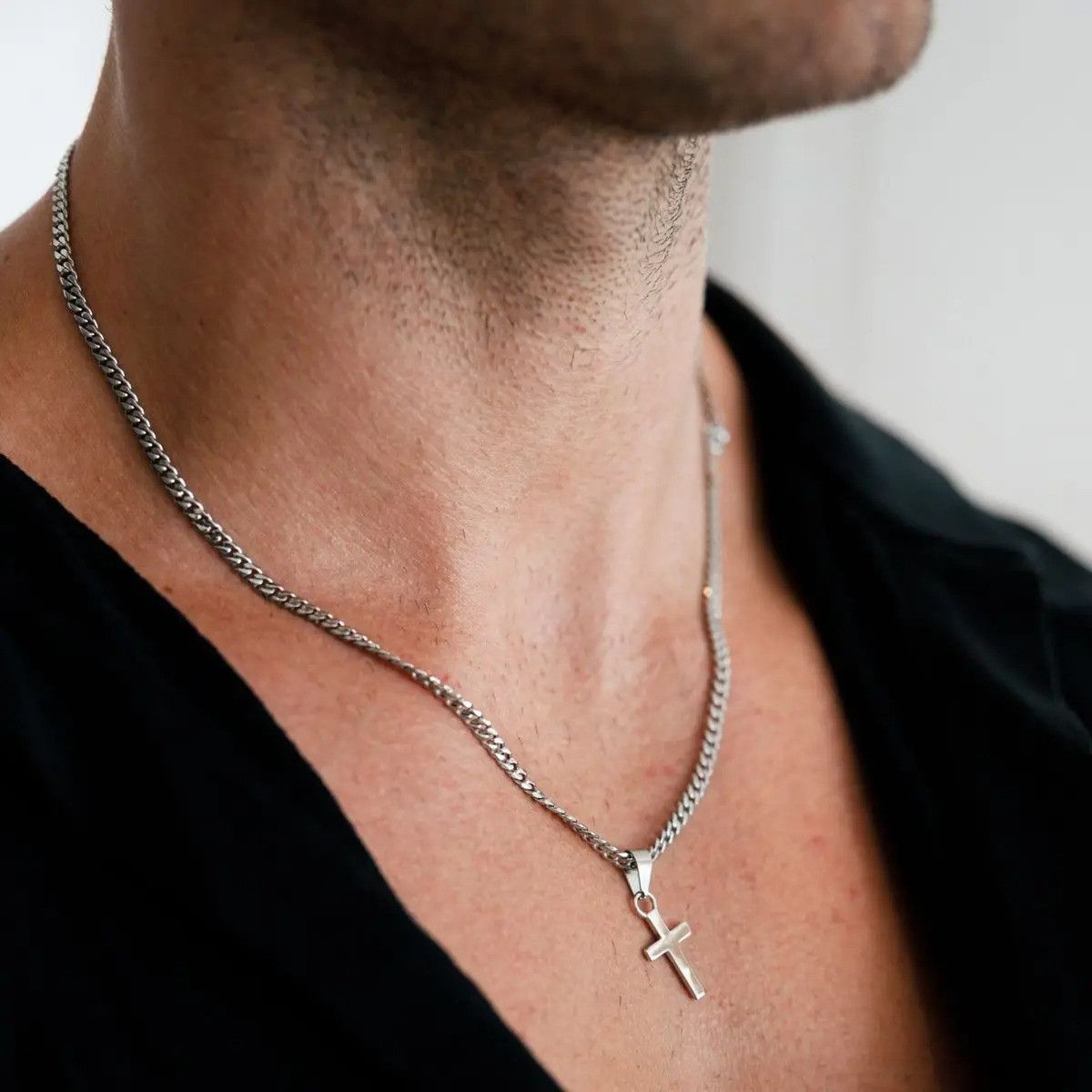 Vintage Casual Cross Pendant Necklace Size ONE SIZE - 1 Thumbnail